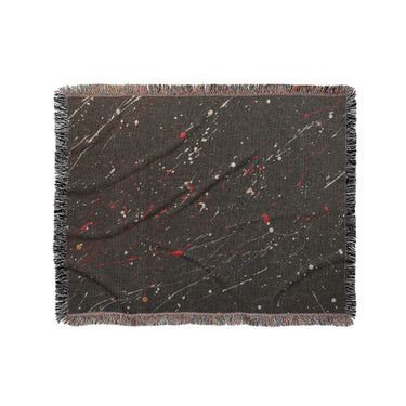 Edgar Red & Vintage Black in Medium (50" x 60") Size