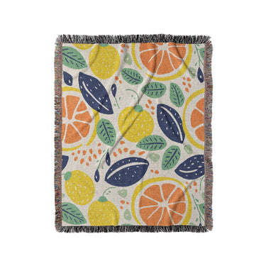 Pamplemousse and Bay Leaf in Medium (50" x 60") Size