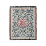 Beryl Blue & Red in Medium (50" x 60") Size