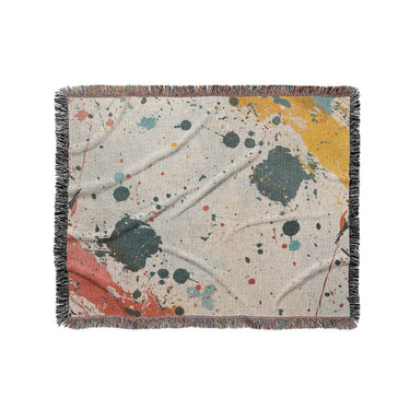 Colin Paint Splatter Multicolor in Medium (50" x 60") Size