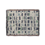 Milo Blue & Green in Medium (50" x 60") Size