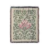 Beryl Green & Violet in Medium (50" x 60") Size