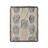 Horatio Ivory & Orange in Medium (50" x 60") Size