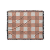 Buffalo Plaid Light Terracotta in Medium (50" x 60") Size