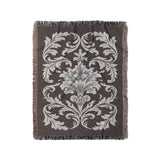 Aubrey Maroon & Light Blue in Medium (50" x 60") Size