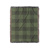 Buffalo Plaid Dark Olive in Medium (50" x 60") Size
