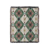 Spokane Sage Green & Taupe in Medium (50" x 60") Size