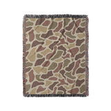 Duck Camo Brown in Medium (50" x 60") Size
