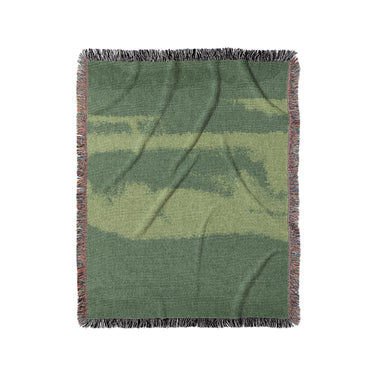 Jacinda Watercolor Green Ombre in Medium (50" x 60") Size