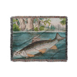Hooked Fish in Medium (50" x 60") Size