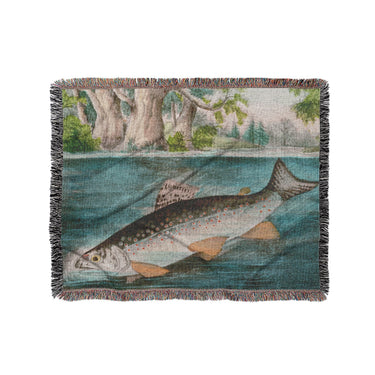 Hooked Fish in Medium (50" x 60") Size