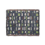 Milo Navy Lime & Terracotta in Medium (50" x 60") Size