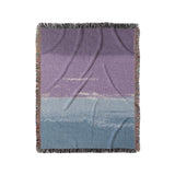 Imogen Watercolor Blue & Purple Ombre in Medium (50" x 60") Size