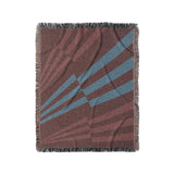 Prisma Maroon & Sky in Medium (50" x 60") Size