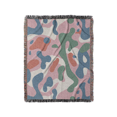 Concetta Pink Green & Purple in Medium (50" x 60") Size