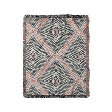 Boden Orange & Blue in Medium (50" x 60") Size