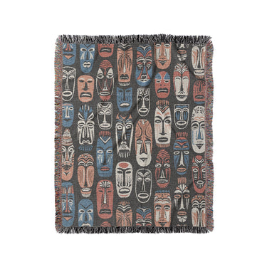 Tribal Masks in Medium (50" x 60") Size