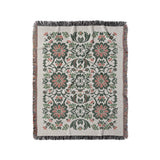 Georgiana Green & Deep Cerise in Medium (50" x 60") Size