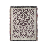 Floranna Ivory & Wine in Medium (50" x 60") Size