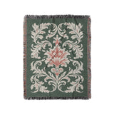 Aubrey Green & Red in Medium (50" x 60") Size