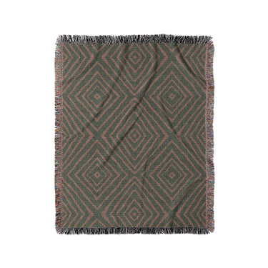 Terlingua Olive & Terracotta in Medium (50" x 60") Size