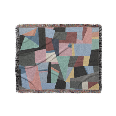 Baxter Blue Multicolor in Medium (50" x 60") Size