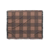 Buffalo Plaid Dark Cedar Brown in Medium (50" x 60") Size