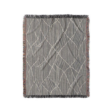 Paxton Black Taupe in Medium (50" x 60") Size