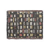 Milo Black Red & Yellow in Medium (50" x 60") Size