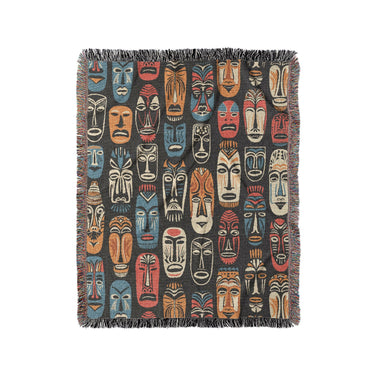 Tribal Masks in Medium (50" x 60") Size