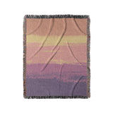 Imogen Watercolor Orange & Purple Ombre in Medium (50" x 60") Size