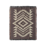 Reyno Neutral & Brown in Medium (50" x 60") Size