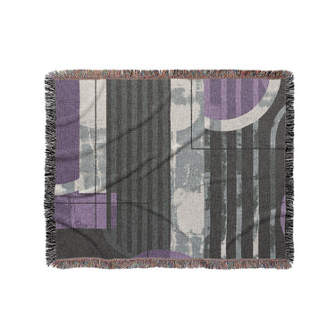 Gordian Dark Purple in Medium (50" x 60") Size