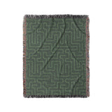 Terra Olive Green in Medium (50" x 60") Size