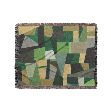 Baxter Green & Yellow in Medium (50" x 60") Size