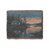 Adirondack Lakeside Cabin in Medium (50" x 60") Size