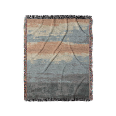 Ruidoso Navy & Burnt Orange in Medium (50" x 60") Size