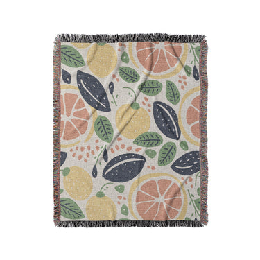 Pamplemousse and Bay Leaf in Medium (50" x 60") Size