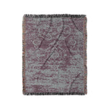 Bennett Maroon & Grey in Medium (50" x 60") Size
