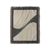 Esteban Ivory & Black in Medium (50" x 60") Size