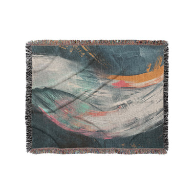 Triton Navy Polychrome in Medium (50" x 60") Size