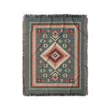 Solano Sage & Terracotta in Medium (50" x 60") Size