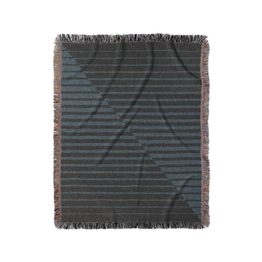 Euclid Black & Slate in Medium (50" x 60") Size