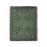 Durand Forest Green in Medium (50" x 60") Size