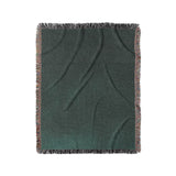 Keanu Watercolor Deep Teal Ombre in Medium (50" x 60") Size