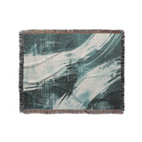 Emil Deep Teal in Medium (50" x 60") Size