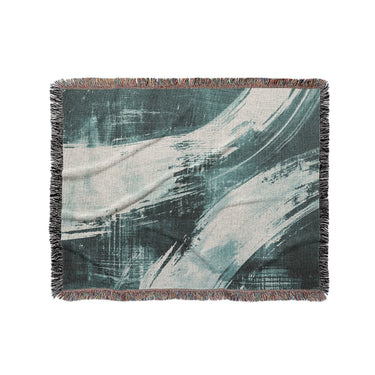 Emil Deep Teal in Medium (50" x 60") Size