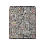Atticus Multicolor Crosshatch in Medium (50" x 60") Size
