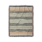 Delsin Blue & Orange in Medium (50" x 60") Size