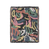 Umberto Black Multicolor in Medium (50" x 60") Size